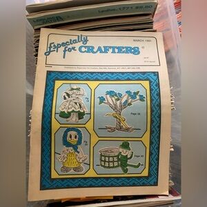March 1991  ESPECIALLY FOR CRAFTERS Supplement Magazine